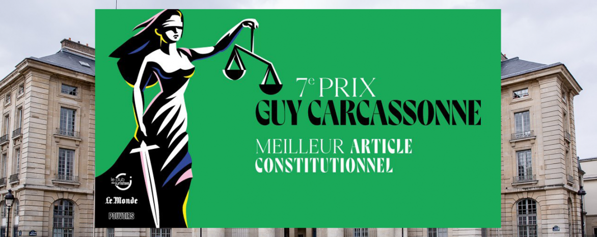 Visuel de la septième édition du Prix Guy Carcasonne Visuel de la septième édition du Prix Guy Carcasonne