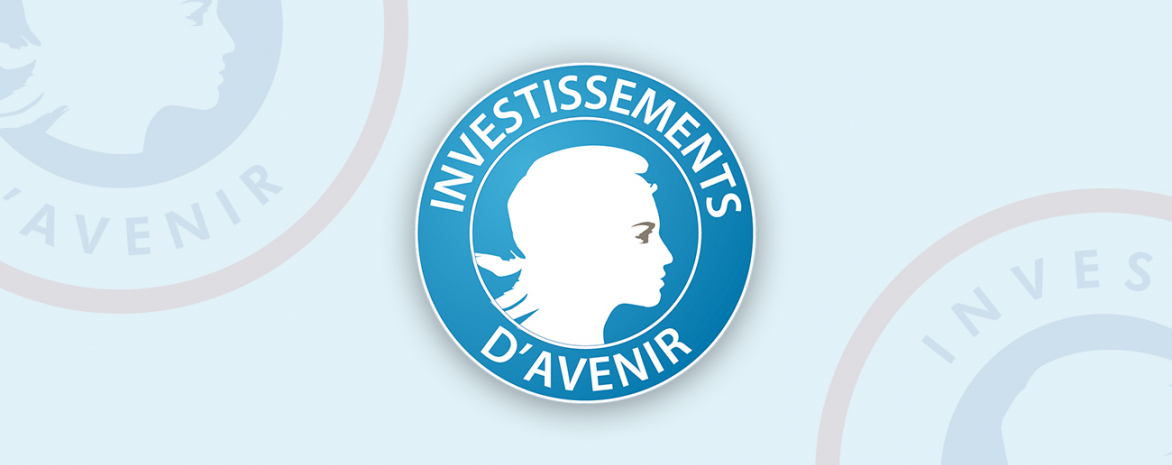 Visuel avec le logo Investissement avenir
